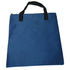 NEXX Library Book Bag with Handles - Blue Canvas